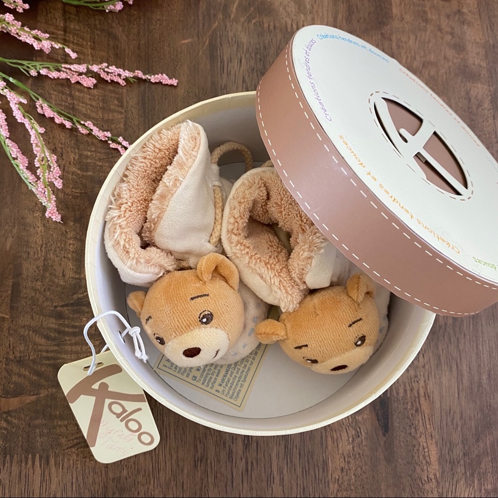 KALOO - Baby Bear Booties with box